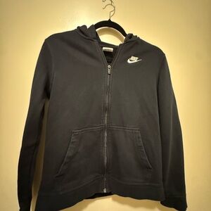 Nike Black Full-Zip Hoodie